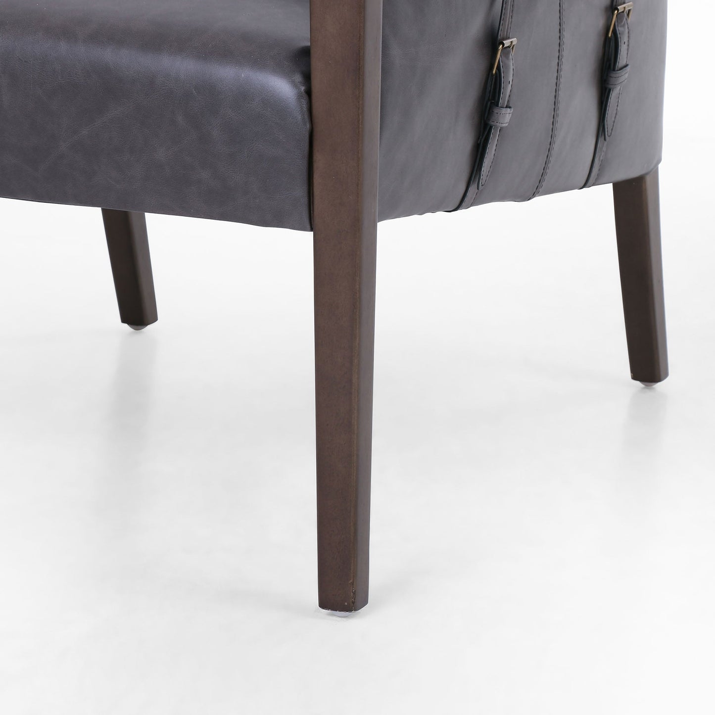 Chaise Bauer Four Hands en ébène Chaps