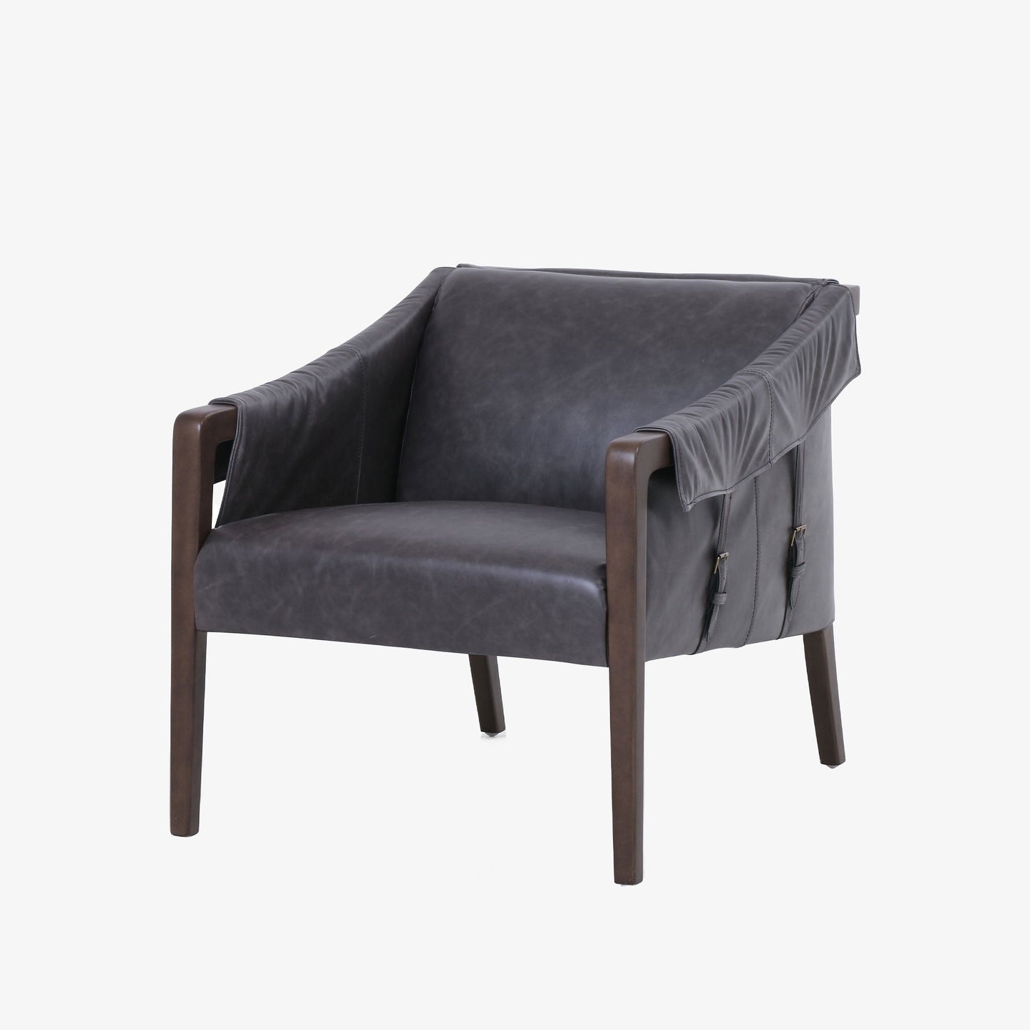 Chaise Bauer Four Hands en ébène Chaps