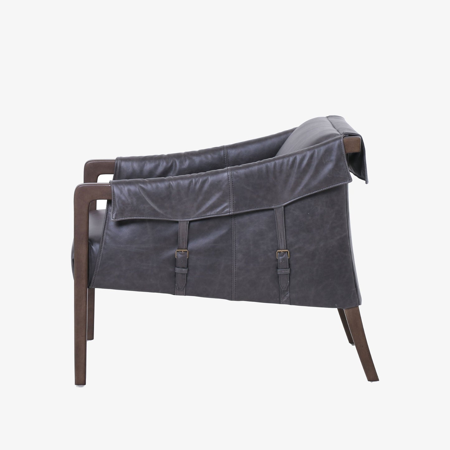 Chaise Bauer Four Hands en ébène Chaps