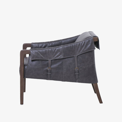 Chaise Bauer Four Hands en ébène Chaps