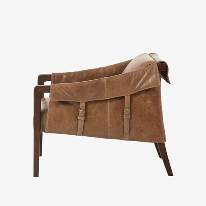 Chaise Bauer Four Hands en Dakota taupe chaud