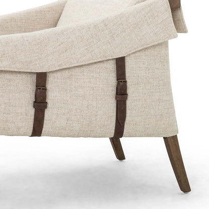 Chaise Bauer Four Hands - Crème Thames