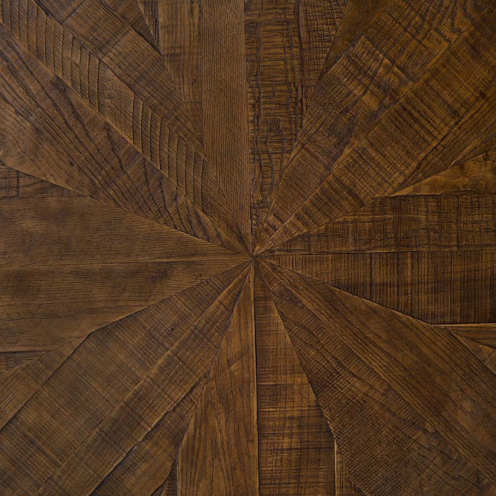 Table basse ronde Four Hands Perry 40 en ébène clair