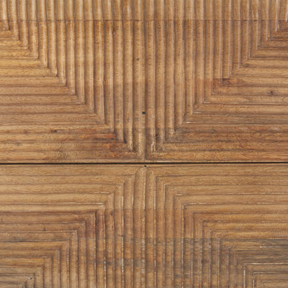Table d'appoint en bois et fer de Cordoue