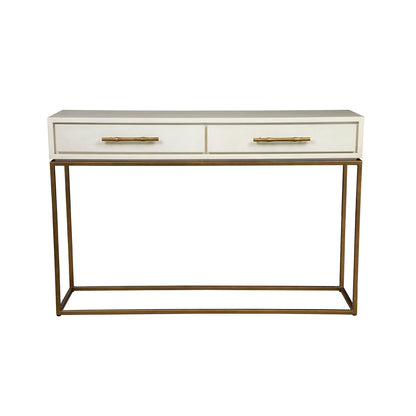 Console Claudine en crème
