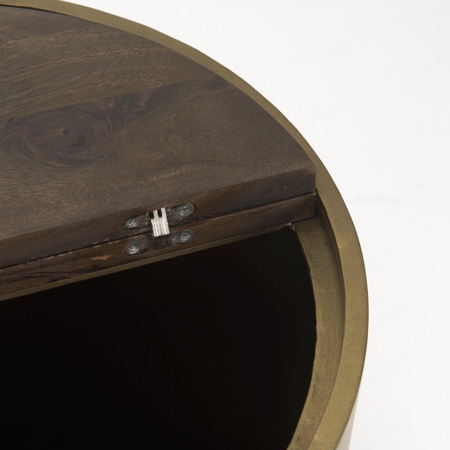 Table d'appoint Aurora en or