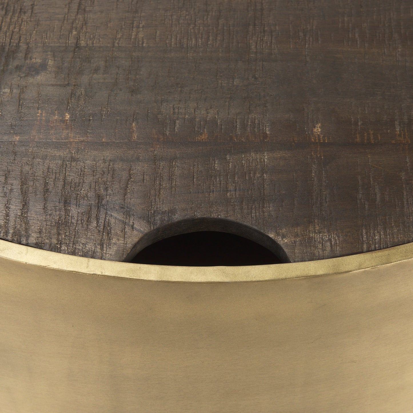 Tables basses gigognes Aurora en or
