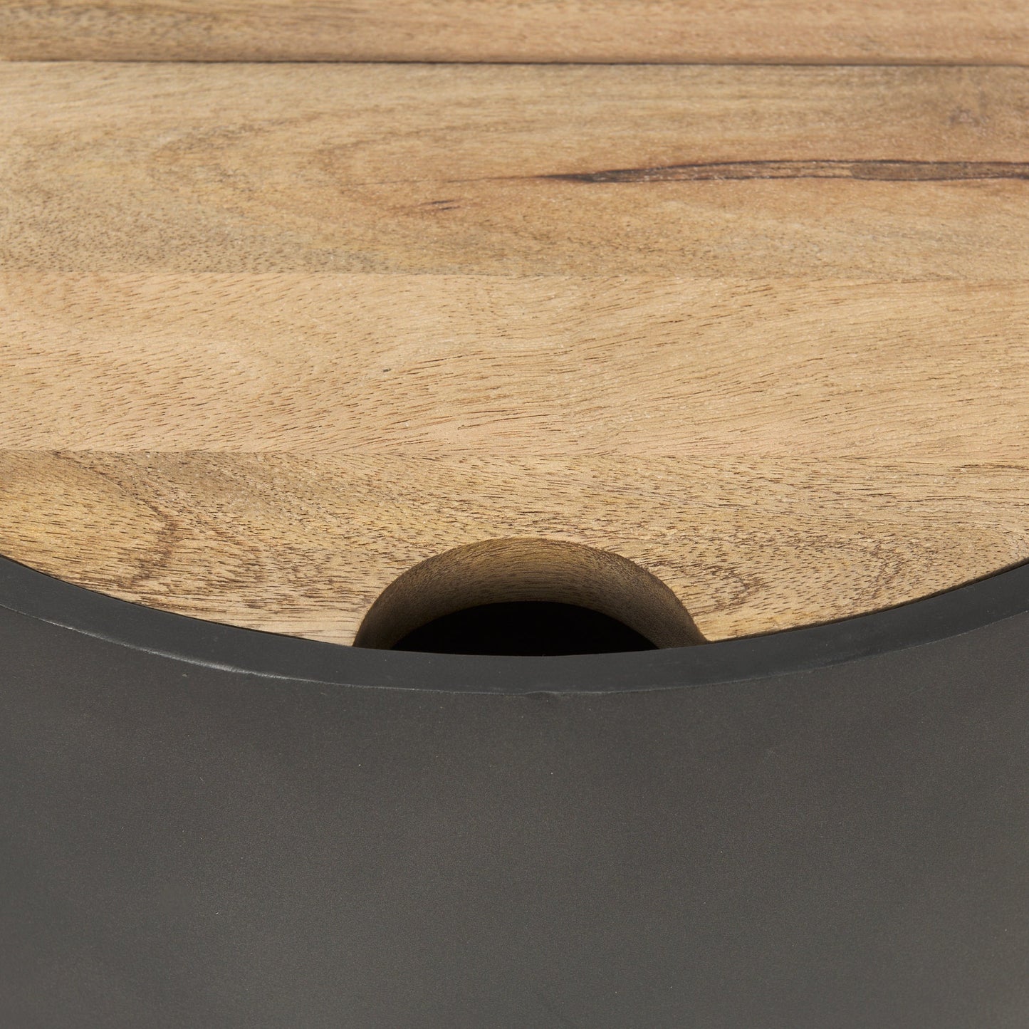 Table d'appoint Aurora en noir