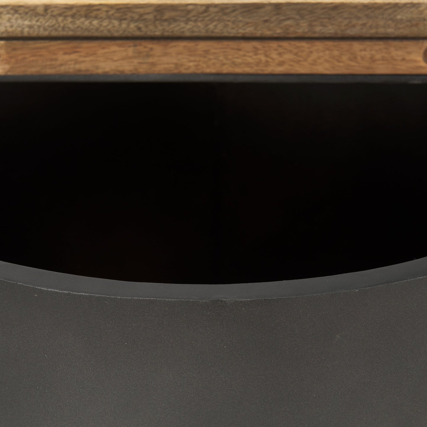 Table d'appoint Aurora en noir