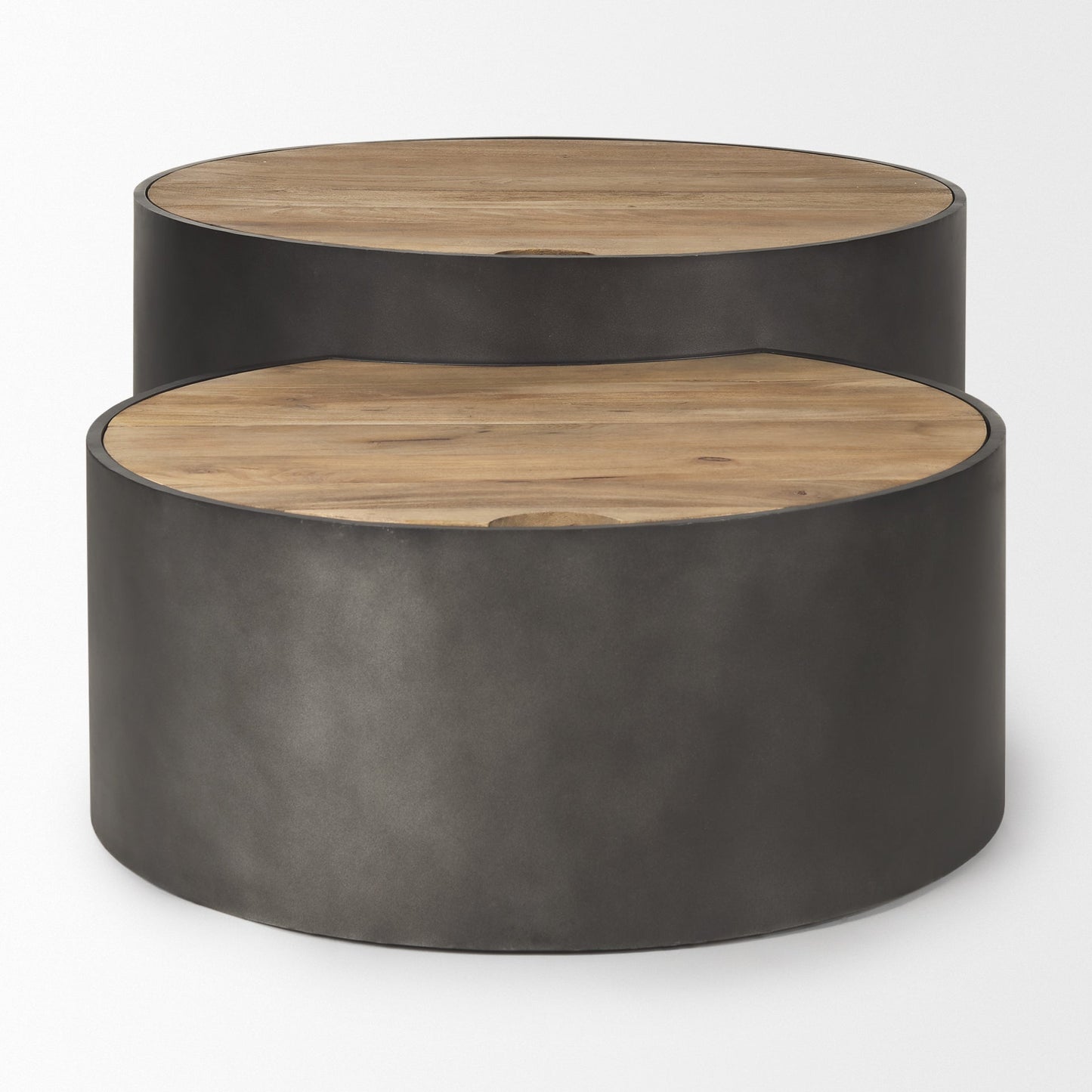Tables basses gigognes Aurora en noir