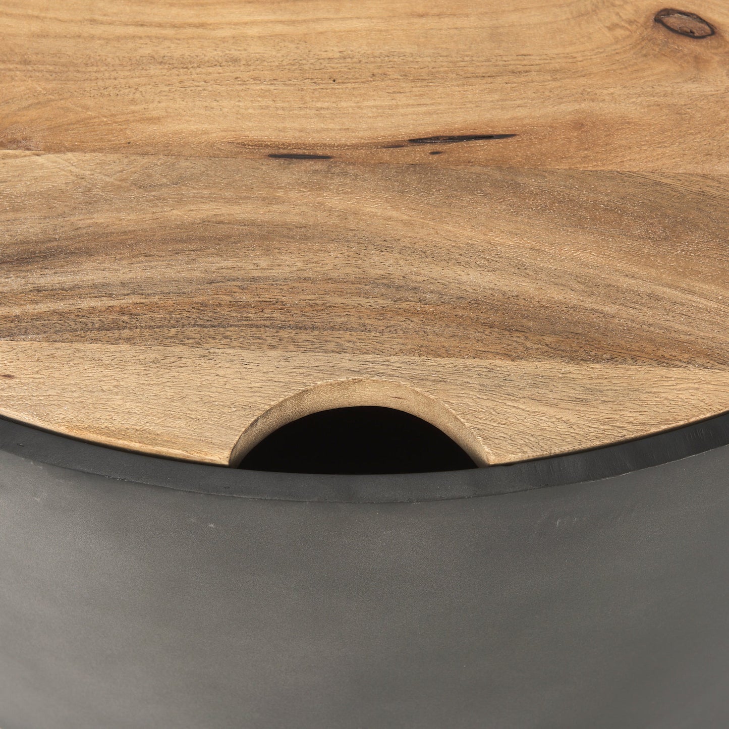 Tables basses gigognes Aurora en noir