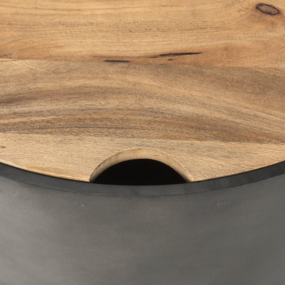 Tables basses gigognes Aurora en noir