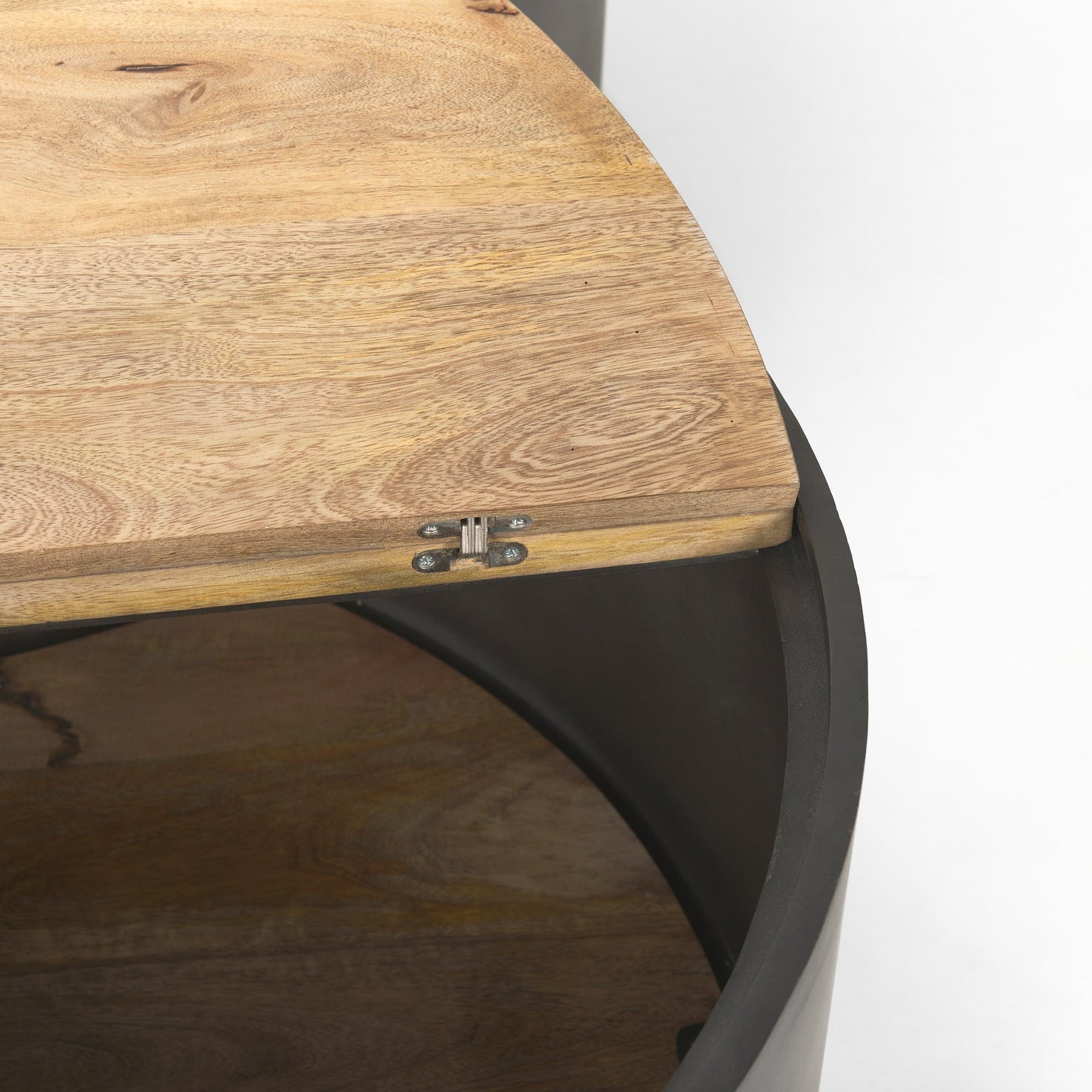 Tables basses gigognes Aurora en noir