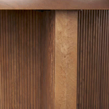 Table d'entrée Empire avec base cannelée