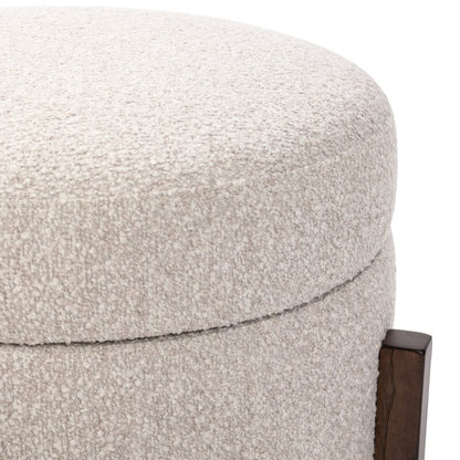 Pouf de rangement Four Hands Esben en Sattley Fog