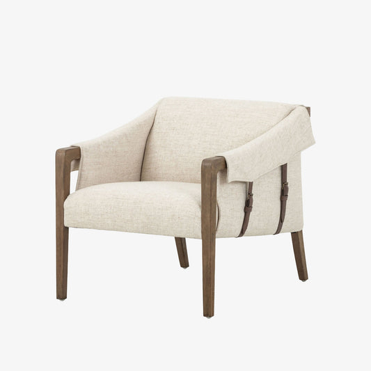 Chaise Bauer Four Hands - Crème Thames