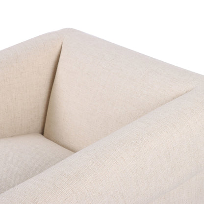 Chaise Four Hands Cairo en crème Thames
