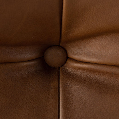Chaise Halston à quatre mains en Sienna Heirloom