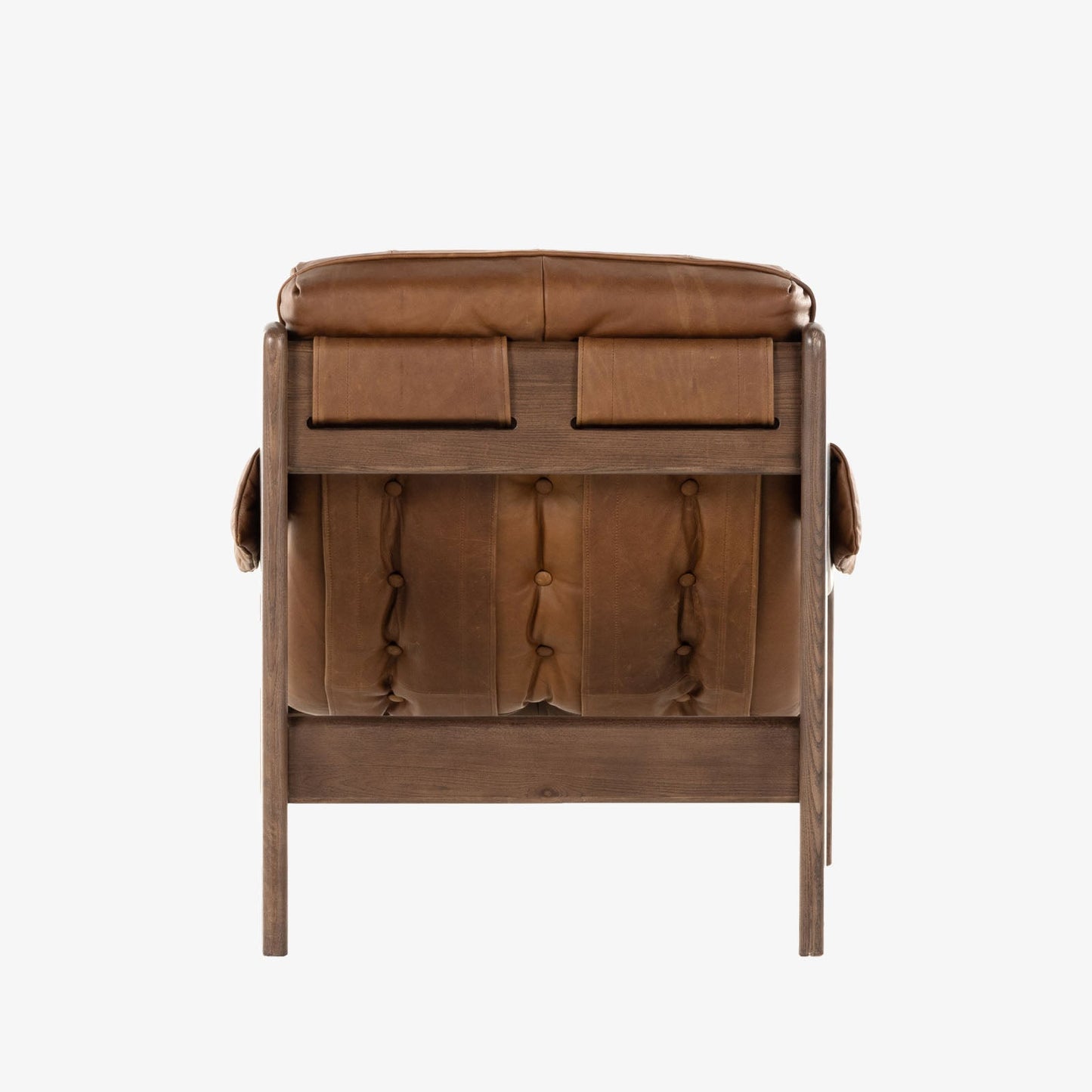 Chaise Halston à quatre mains en Sienna Heirloom