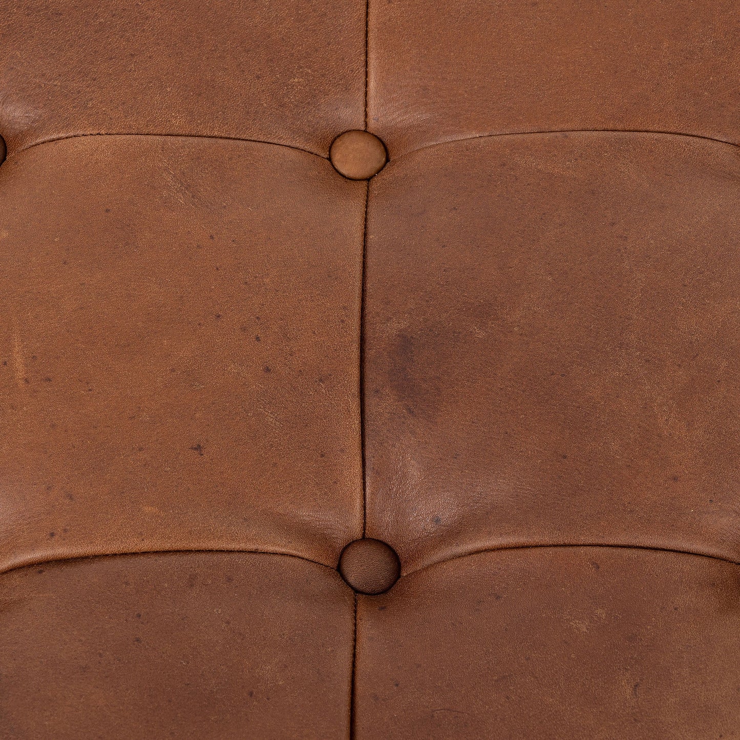 Ottoman Halston à quatre mains en Sienna Heirloom
