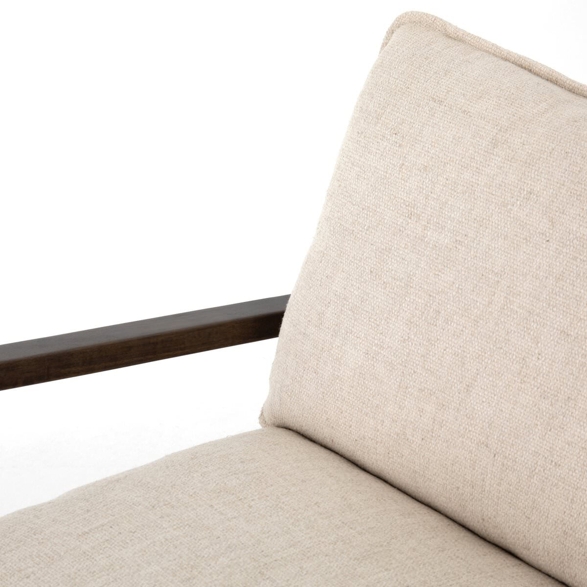 Chaise Four Hands Ace en crème Thames