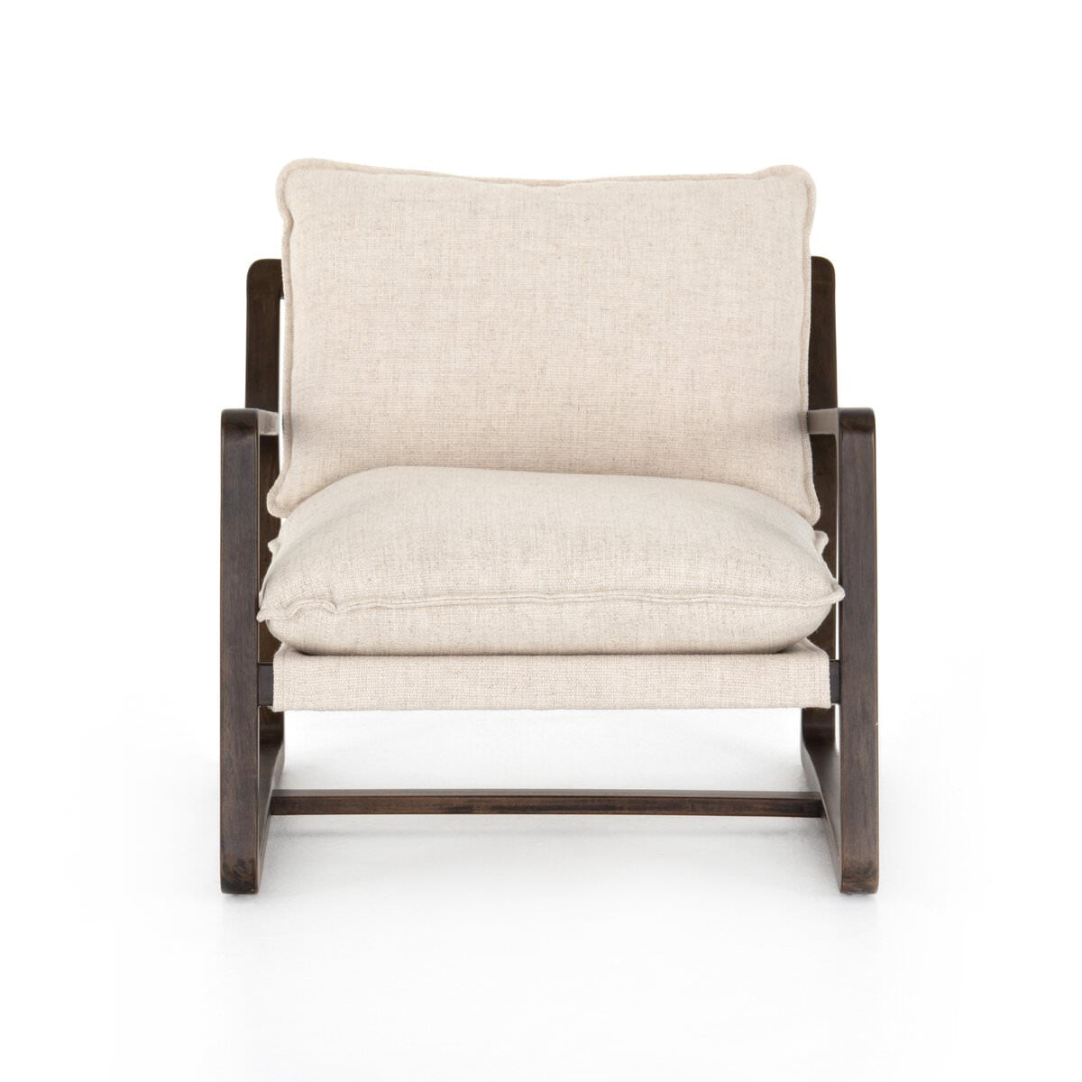 Chaise Four Hands Ace en crème Thames
