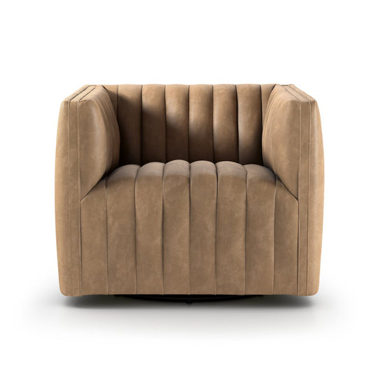 Chaise pivotante Four Hands Augustine en Palermo Drift 