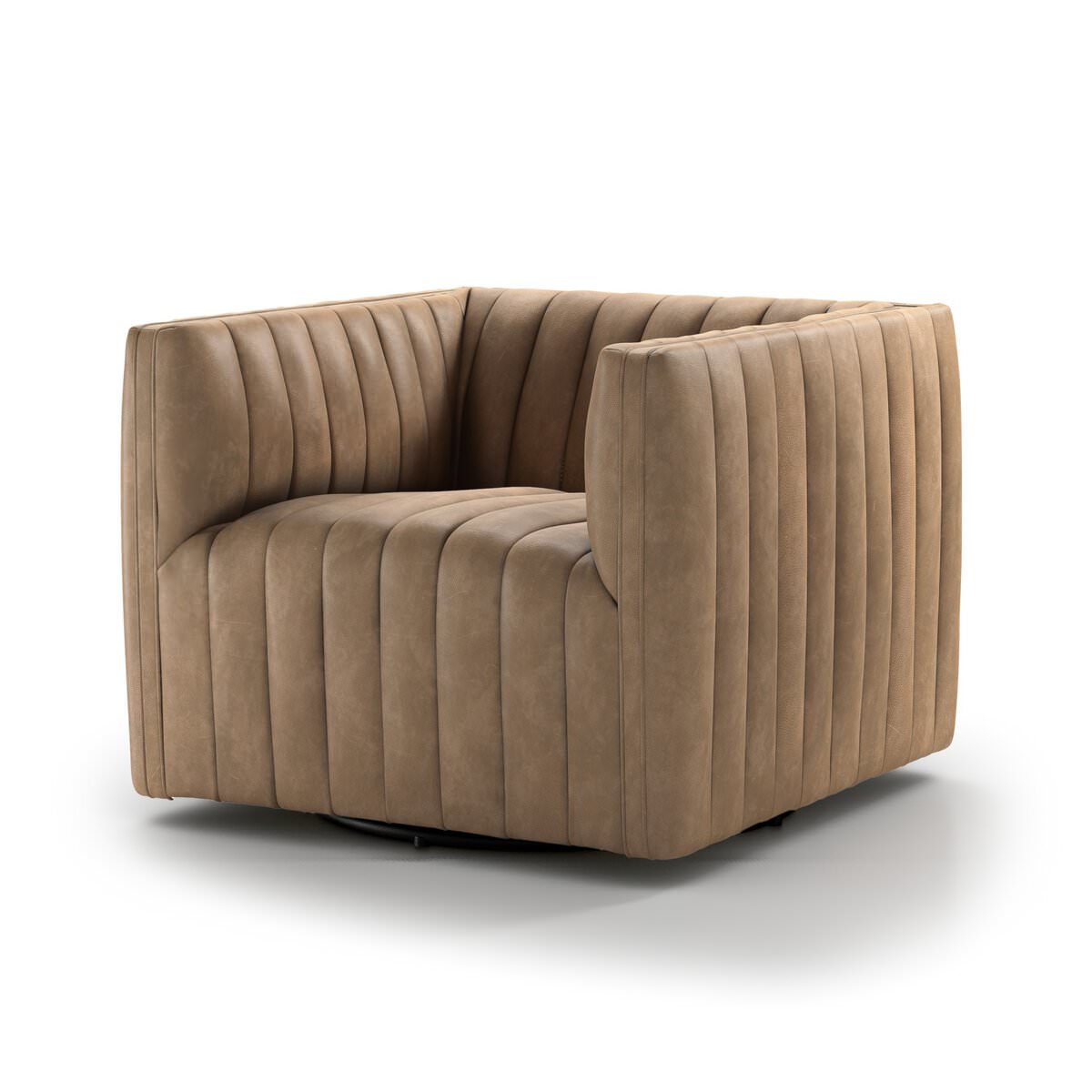 Chaise pivotante Four Hands Augustine en Palermo Drift 