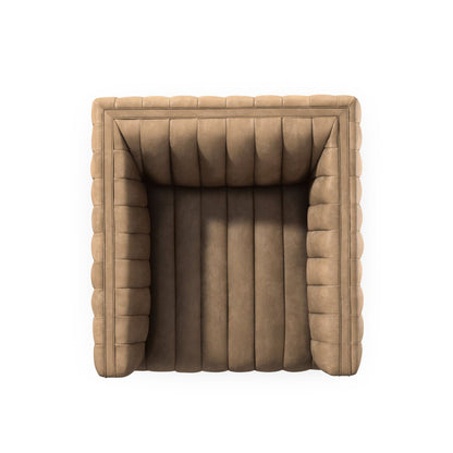 Chaise pivotante Four Hands Augustine en Palermo Drift 