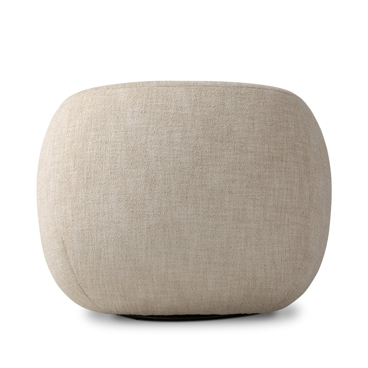 Chaise pivotante Four Hands Channing en crème Yuma