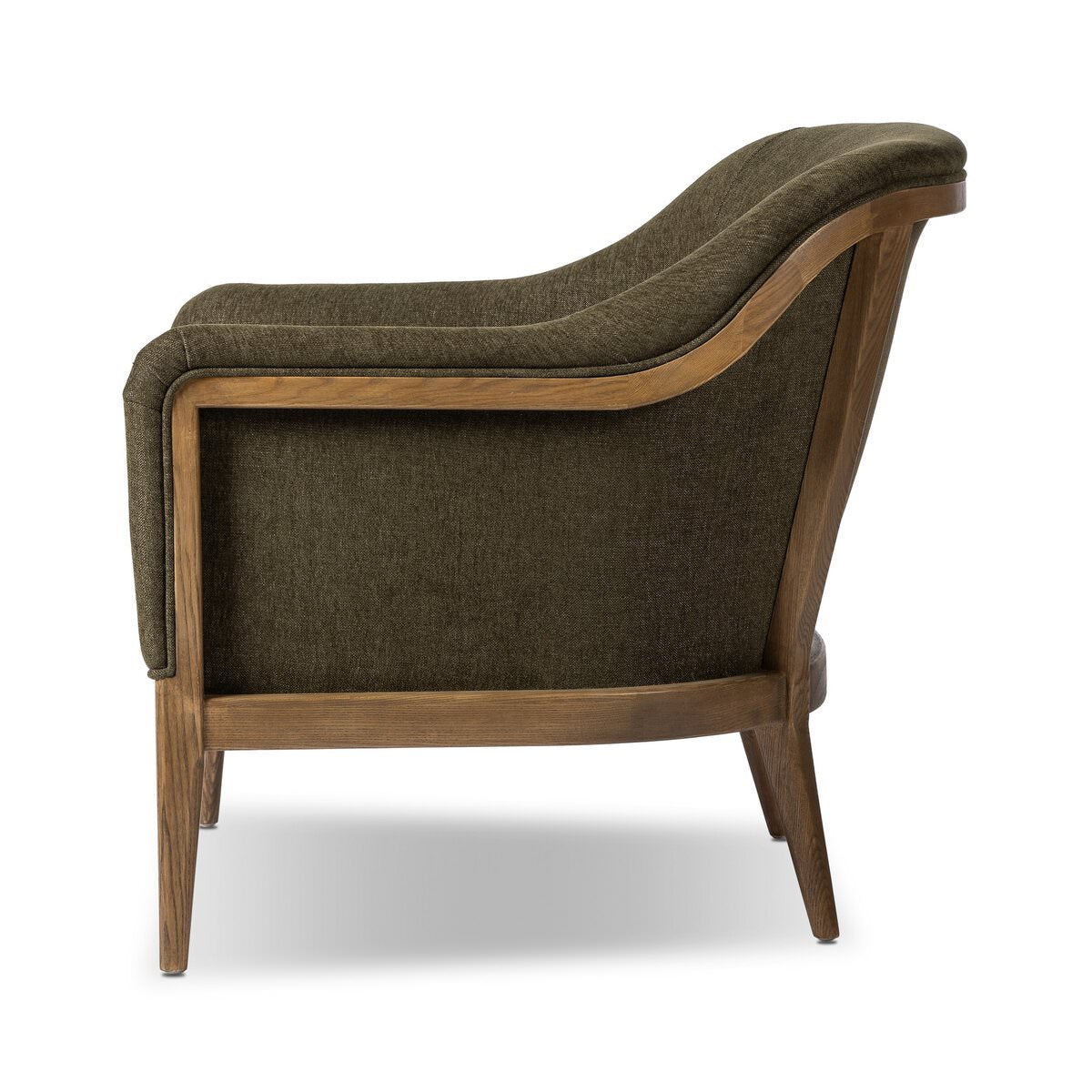 Chaise Colston à quatre mains en olive Sutton 