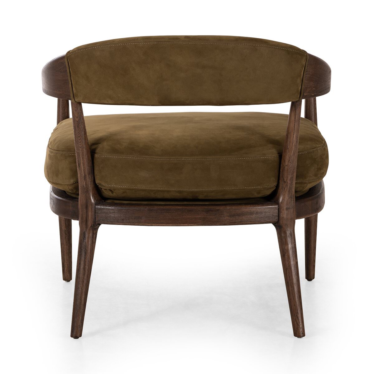 Chaise danoise Four Hands en nubuck Cottswald Moss