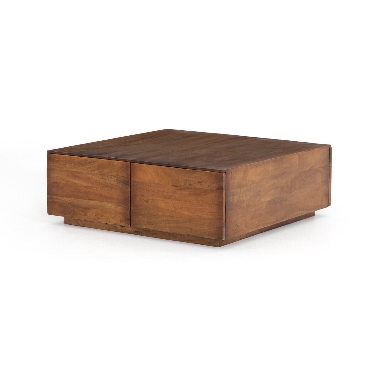 Table basse de rangement Four Hands Duncan en bois fruitier recyclé