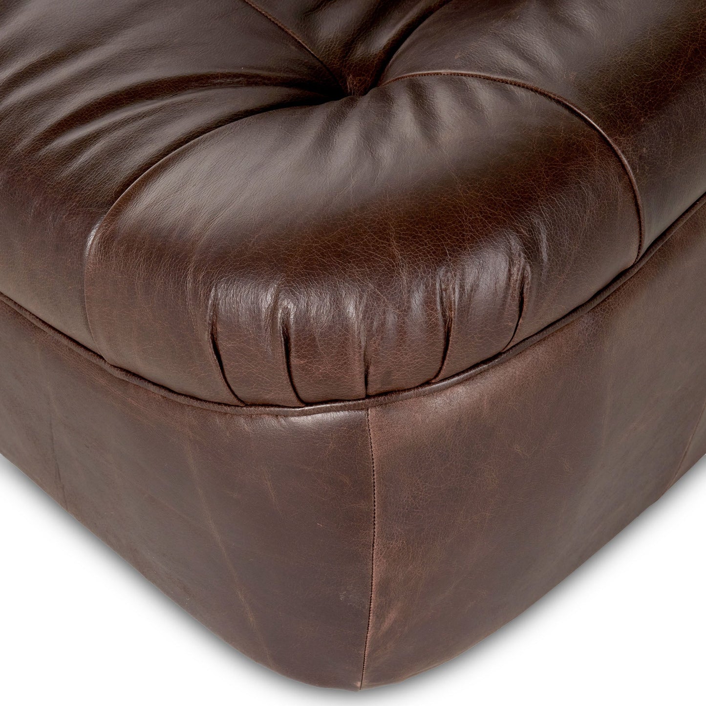 Chaise pivotante Farley à quatre mains en couleur cigare Conroe