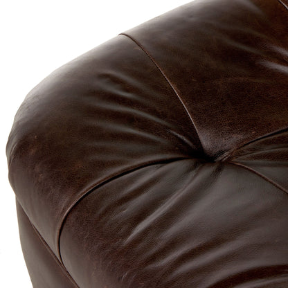 Chaise pivotante Farley à quatre mains en couleur cigare Conroe