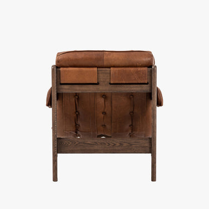 Chaise et ottomane Halston Four Hands en Sienna Heirloom