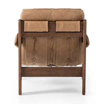 Chaise Halston à quatre mains en Palermo Drift