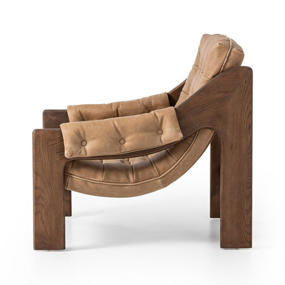 Chaise Halston à quatre mains en Palermo Drift