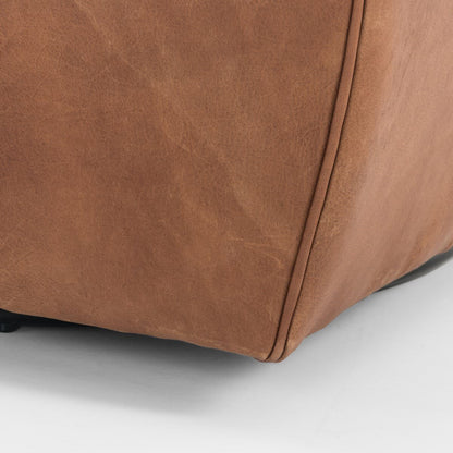Chaise pivotante Four Hands Hanover en Sienna Heirloom
