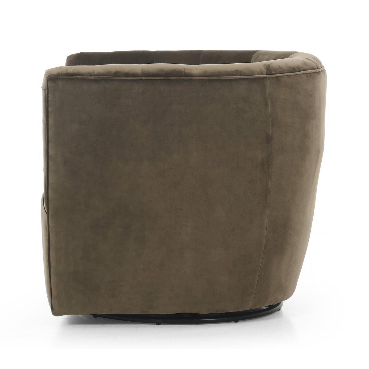 Chaise pivotante Four Hands Hanover en Surrey Olive