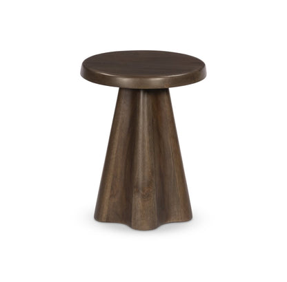 Table d'appoint Jinx à quatre mains en mangue fauve
