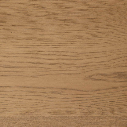 Grande table basse gigogne Joji à quatre mains en placage de chêne naturel
