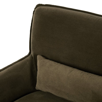 Chaise pivotante Four Hands Kimble en café Henry