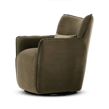 Chaise pivotante Four Hands Kimble en café Henry