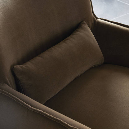 Chaise pivotante Four Hands Kimble en café Henry