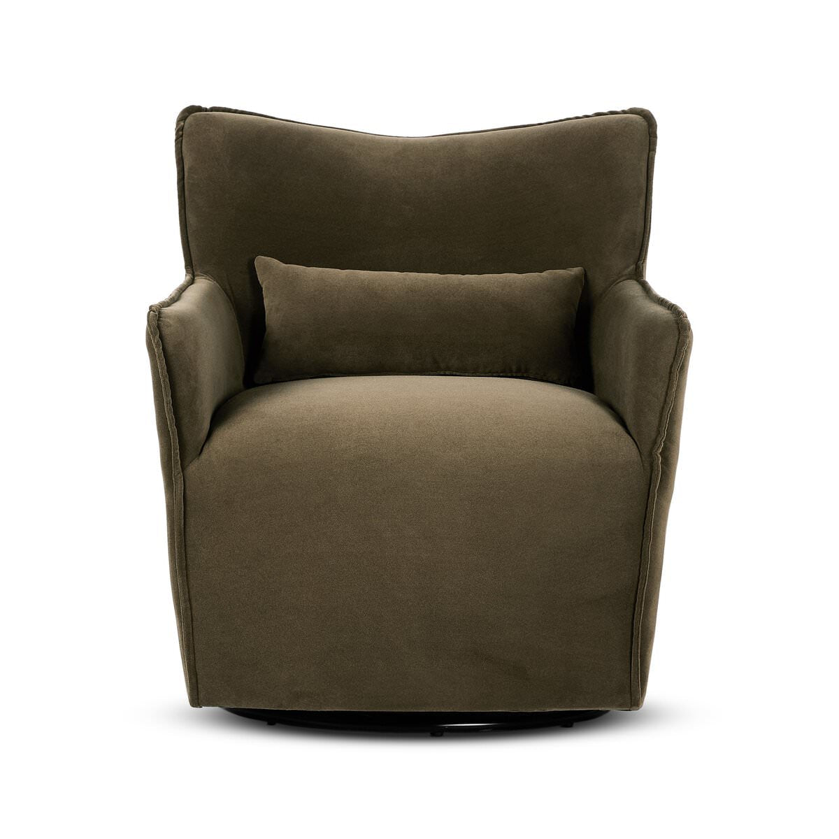Chaise pivotante Four Hands Kimble en café Henry