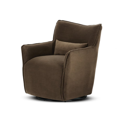 Chaise pivotante Four Hands Kimble en café Henry