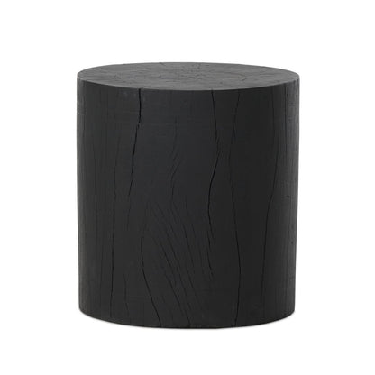 Table d'appoint Four Hands Layo en résine noire