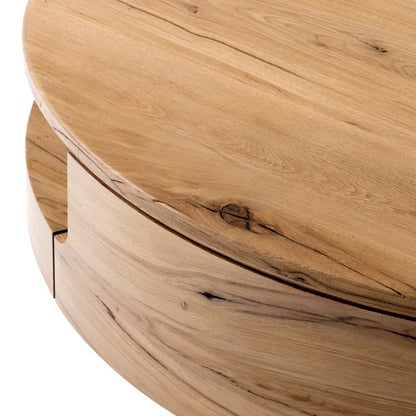 Table basse Matheus Four Hands en chêne français recyclé naturel