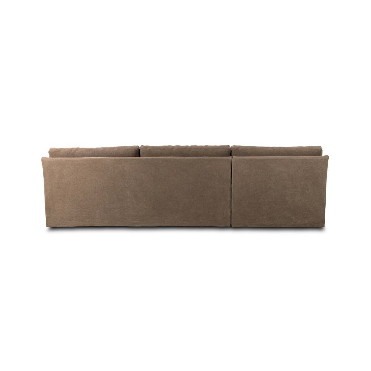 Chaise longue sectionnelle gauche Four Hands Monette 2 pièces en café Broadway